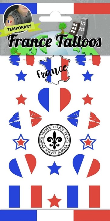 Frankreich-Tattoos