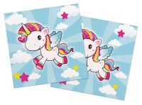 20 Servietten Baby Einhorn