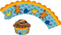 12 Cupcake Deko-Banderolen Die Sendung mit der Maus