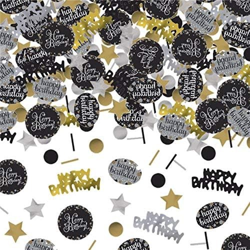 3 Tüten Konfetti Happy Birthday
