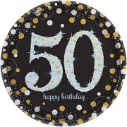 8 Teller 50. Geburtstag - Sparkling Celebration