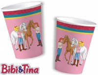 8 Becher Bibi und Tina