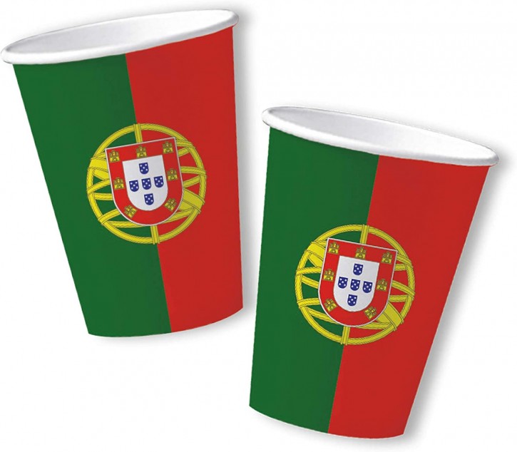 10 Becher Portugal