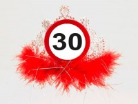 Diadem / Krone 30. Geburtstag