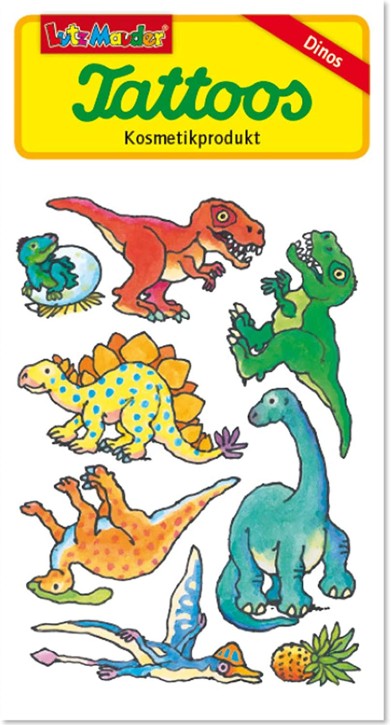 Dinosaurier 5 Tattoos