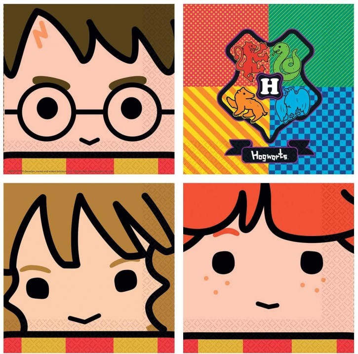 16 Servietten Harry Potter Comic