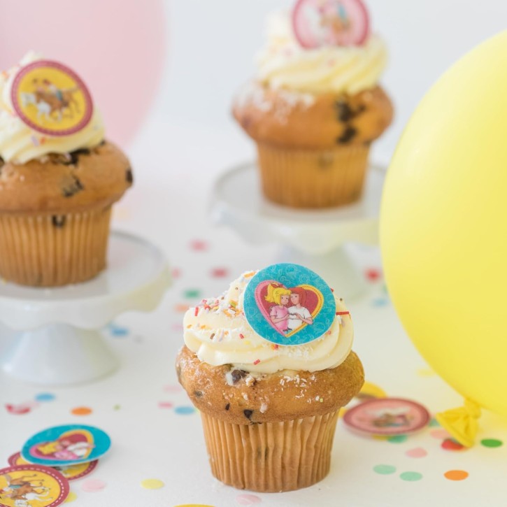 12 Muffinaufleger - Bibi und Tina