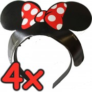 4 Diademe Minnie Mouse