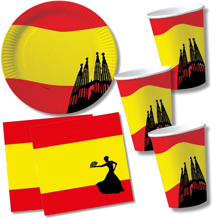40-teiliges Spar-Set: Spanien