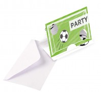8 Einladungskarten Stadion