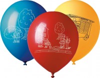 5 Luftballons Feuerwehr