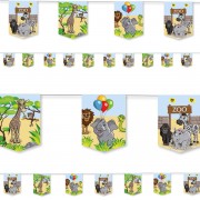 Wimpelkette Zoo & Zootiere