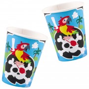 8 Party-Becher Little Pirates
