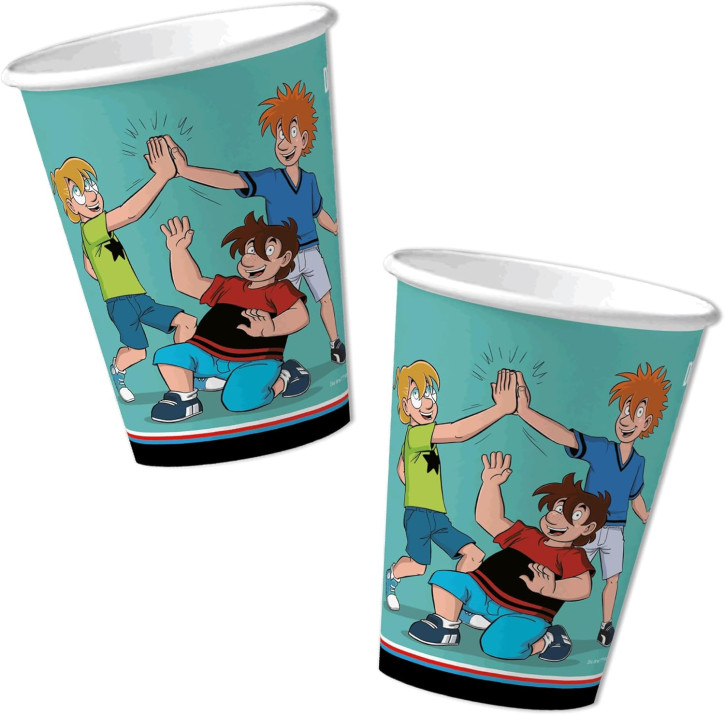 8 Becher Die drei Fragezeichen