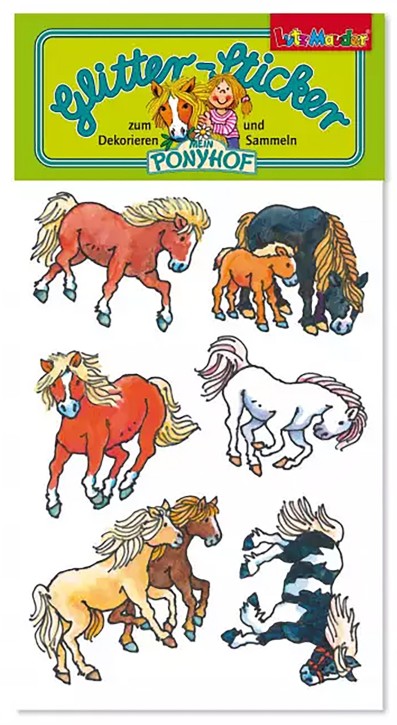 Mein Ponyhof Glitter-Sticker