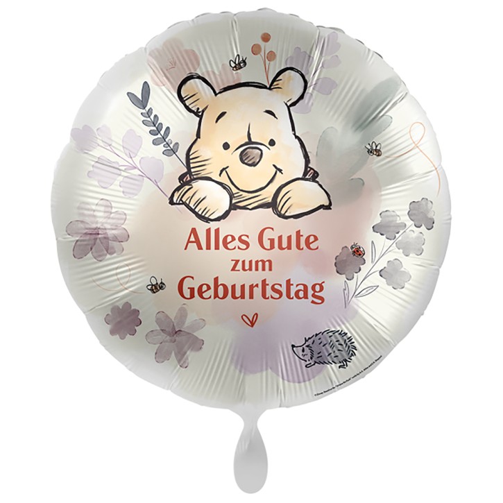 Winnie Pooh Folienballon - Alles Gute zum Geburtstag (43cm)