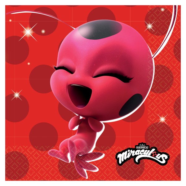 16 Servietten Miraculous