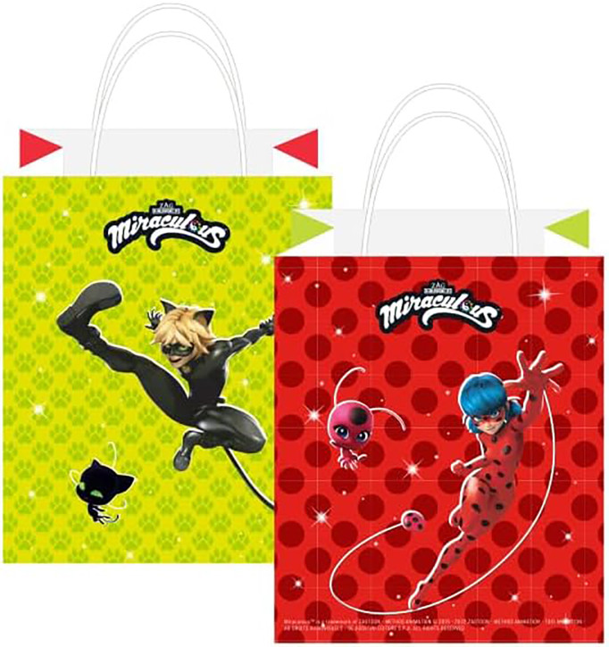8 Geschenktüten Miraculous Ladybug