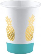8 Becher Pineapple Vibes