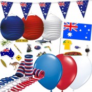 130-teiliges Deko-Set: Australien