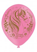 6 Luftballons Magical Unicorn