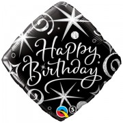 Folienballon "Happy Birthday" - von Qualatex