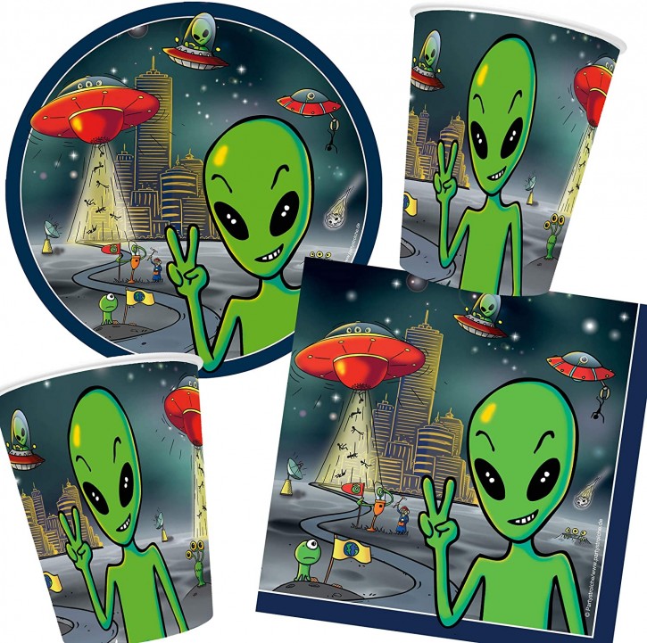 37-teiliges Spar-Set: Alien
