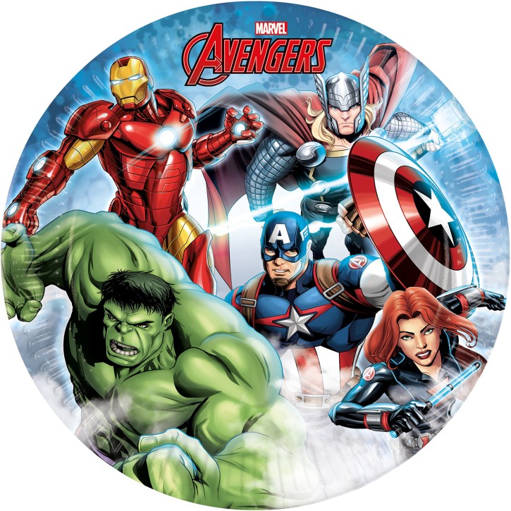 8 Party-Teller Mighty Avengers