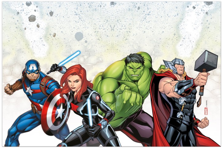 Tischdecke Mighty Avengers