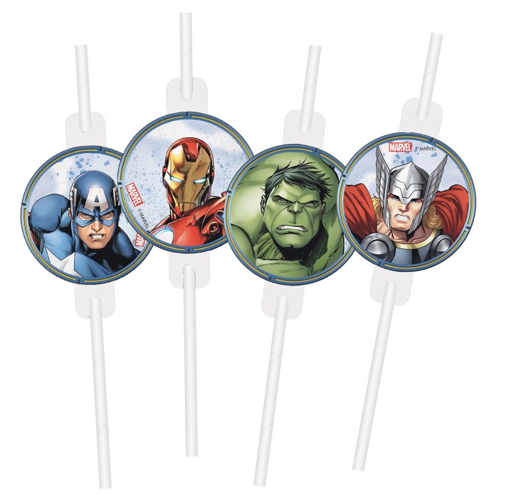 Trinkhalme Mighty Avengers