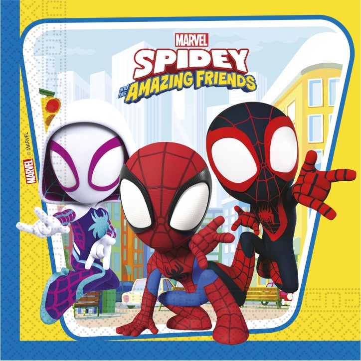 20 Servietten Spidey und seine Freunde