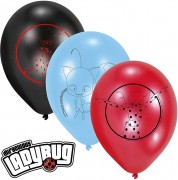 6 Luftballons Ladybug