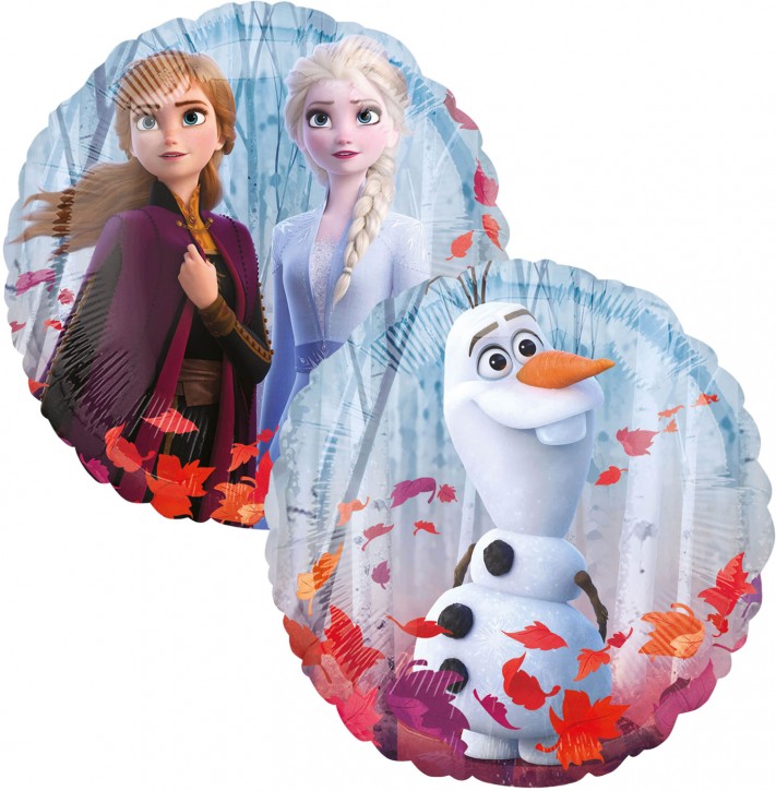 Folienballon Frozen II - Anna, Elsa & Olaf (43cm)