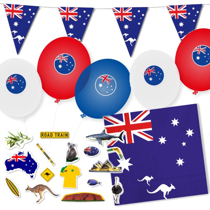 75-teiliges Spar-Set: Australien