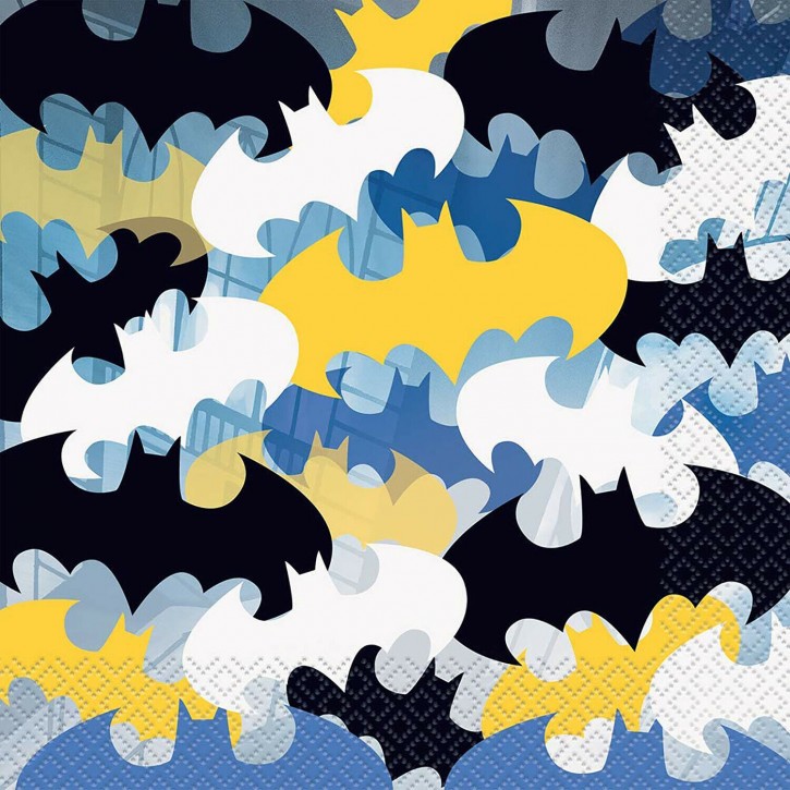 16 Servietten Batman