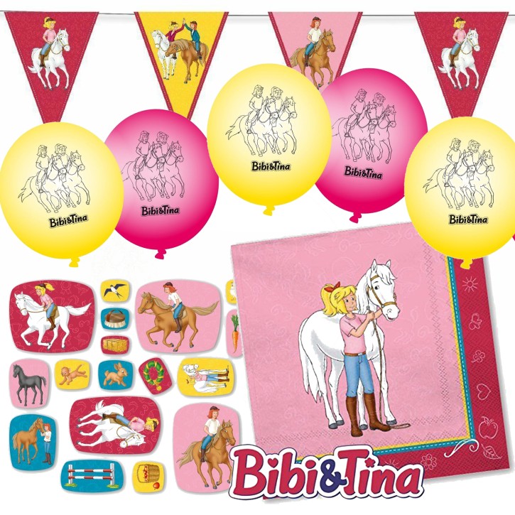 80-teiliges Spar-Set: Bibi und Tina