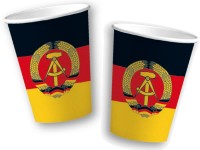 10 Becher DDR
