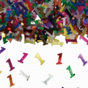 Konfetti für den 1. Geburtstag