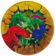 8 Teller Dinos und T-Rex