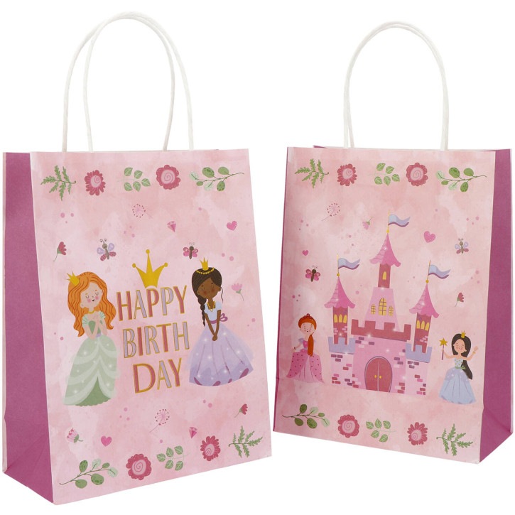 6 Partytüten Pretty Princess