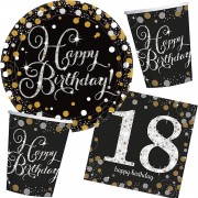 32-teiliges Spar-Set: 18. Geburtstag - Sparkling Celebration