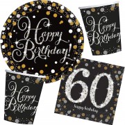 32-teiliges Spar-Set: 60. Geburtstag - Sparkling Celebration