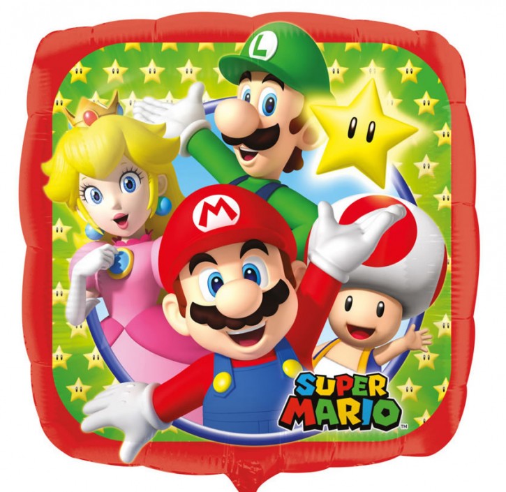 Folienballon - Super Mario (43cm)