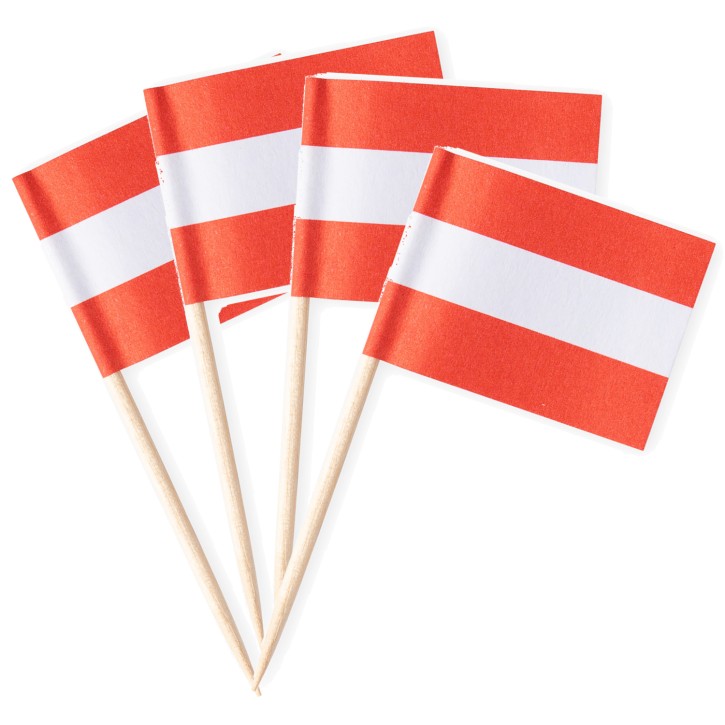 50 Flaggenpicker Österreich