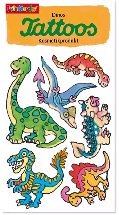 Dinosaurier 8 Tattoos