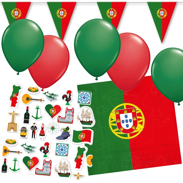 83-teiliges Spar-Set: Portugal