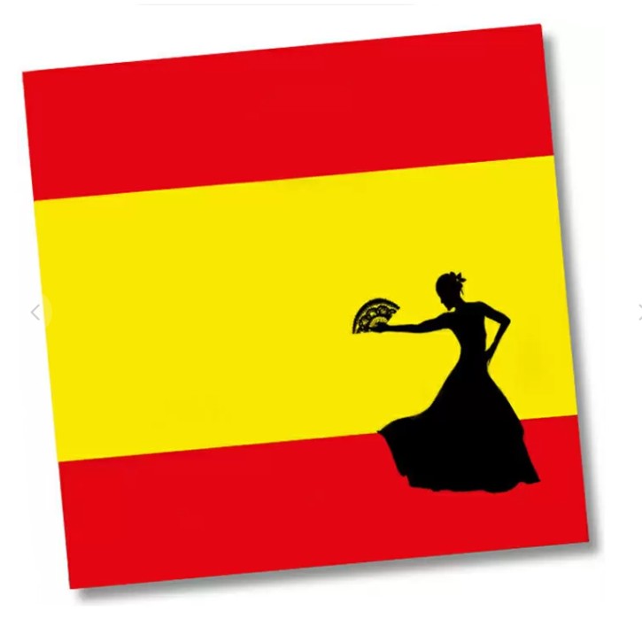 20 Servietten Spanien