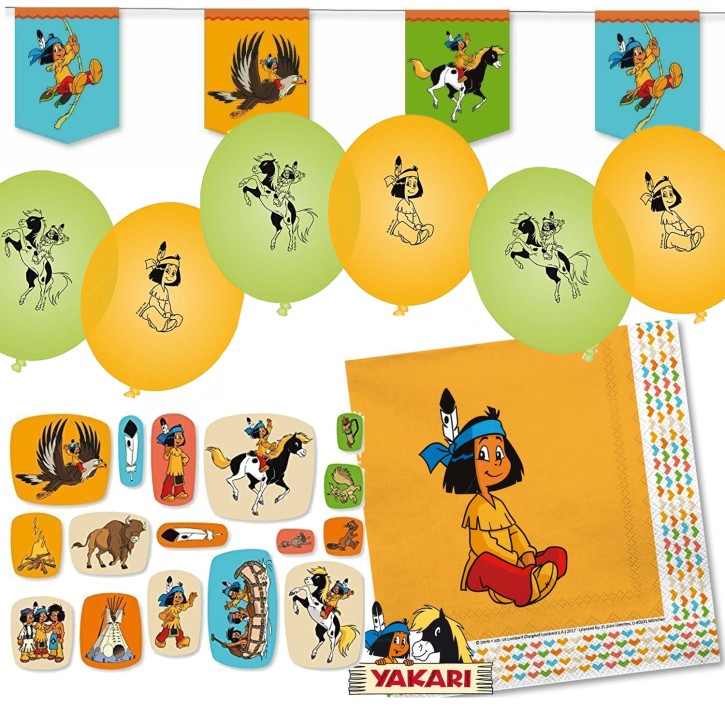 77-teiliges Spar-Set: Yakari