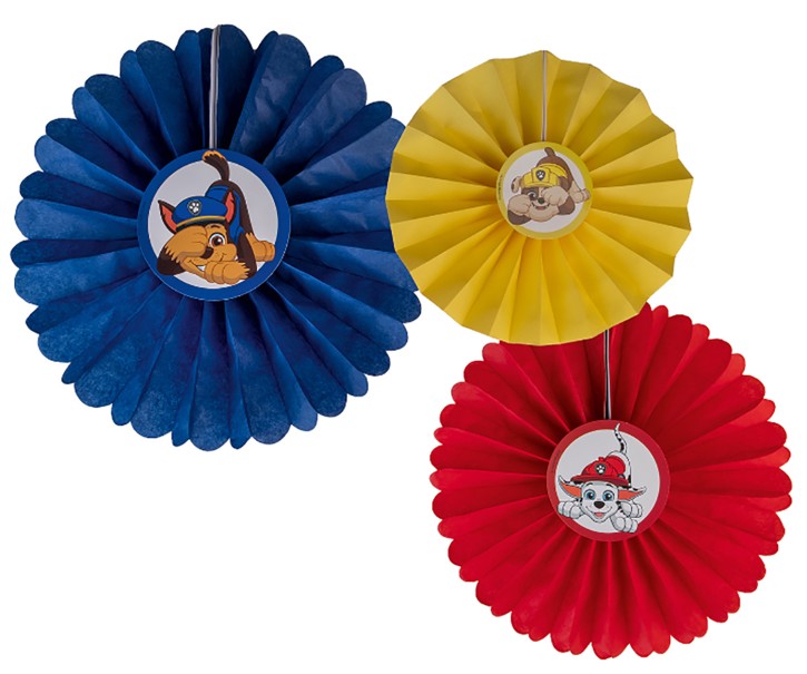 Deko Set Paw Patrol - 3 teilig