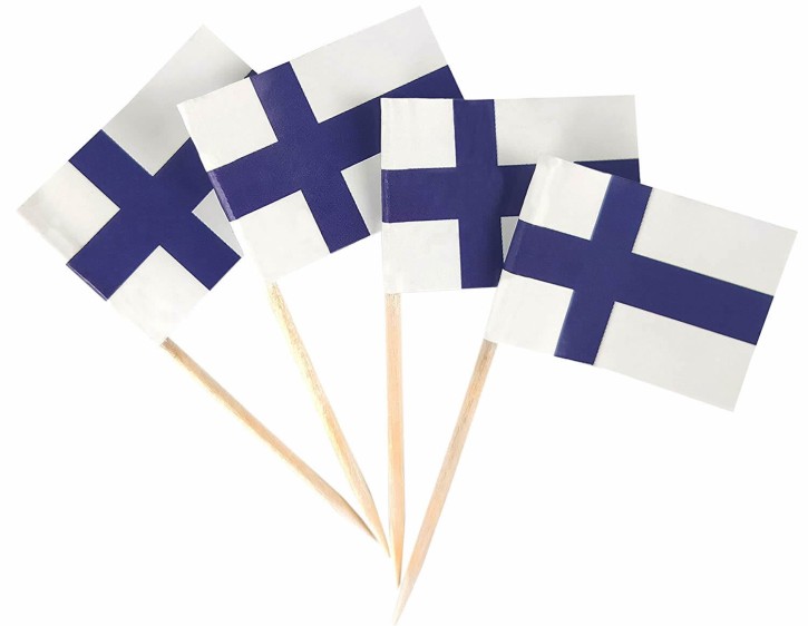 50 Flaggenpicker Finnland